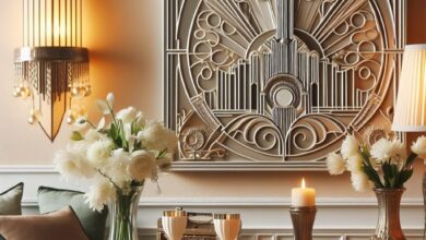 Affordable art deco inspired home decor ideas