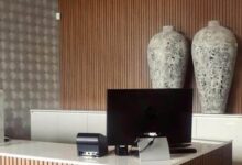 How to install wood panel PVC panels
