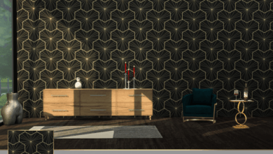 Stylish wall decor options for art deco themed rooms