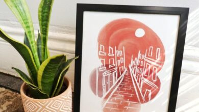 Unique art deco wall decor ideas for living room