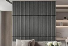 How to install 3D fluted acoustic wood wall panels